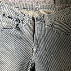 Jeans blue and cream. SALE !!!